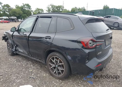 2024 BMW X3 xDrive30I z USA, uszkodzony, nr VIN 5UX53DP07R9W09149